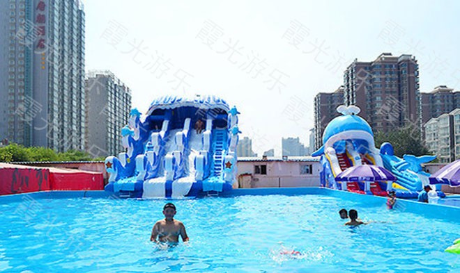 岳阳水上乐园游泳池